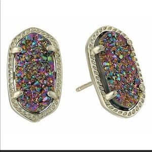 Kendra Scott Multicolor Drusy Earrings